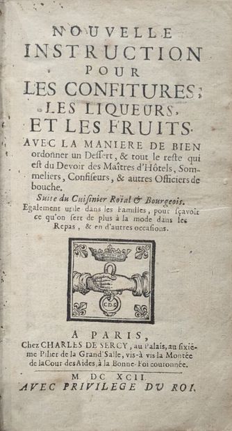 MASSIALOT François (1660?-1733) : Nouvelle...