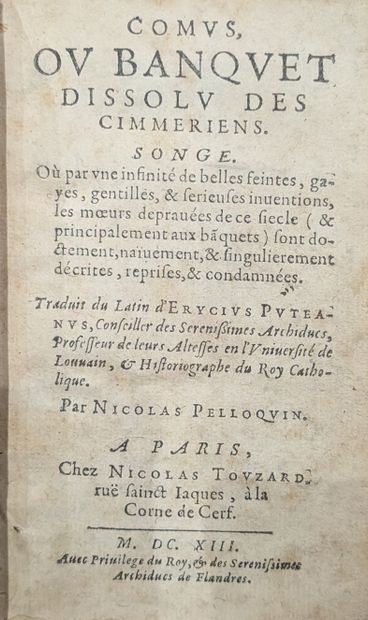 PUTANEUS (Henri Dupuy dit Erycius) (1574-1646)...