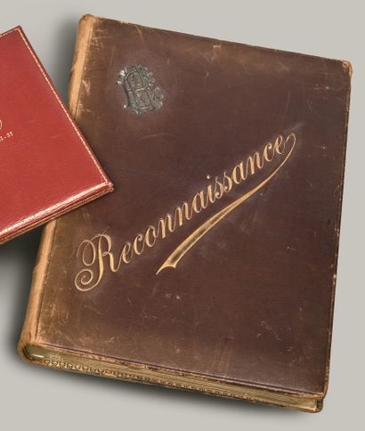 Livre d'or au nom de la Société Culinaire...