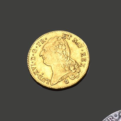 Royaume de France. Double louis d’or Louis...
