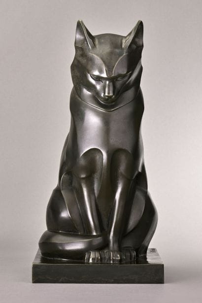 Edouard Marcel SANDOZ (1881-1971). Seated...