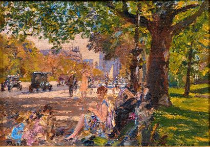 Alexandre ROUBTZOFF (1884-1949): AVENUE ANIMEE...