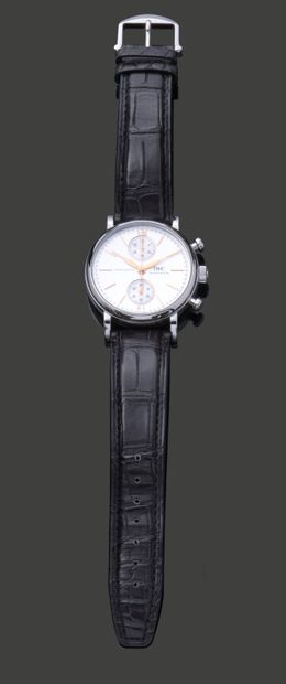 IWC. Men's chronograph watch, 