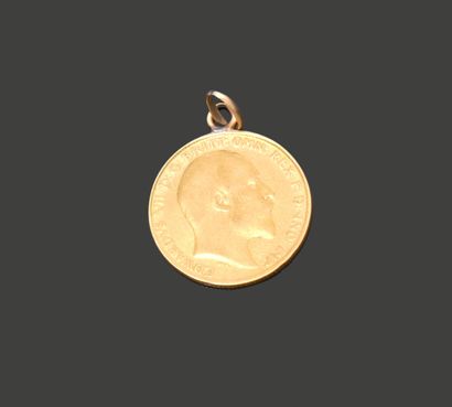 United Kingdom. Half sovereign in yellow...