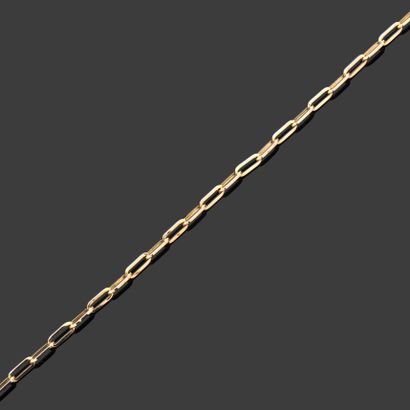 DINH VAN. Long necklace in 18k (750) yellow...