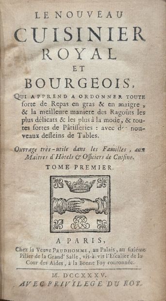 [MASSIALOT François (1660?-1733)] : Le Nouveau...