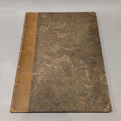 Large composite volume containing: - Fireplace...