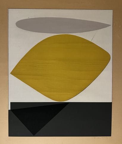 Ecole MODERNE dans le goût de Jean ARP :...