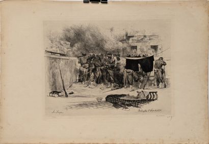 D'après Auguste-André LANCON (1836-1887)...