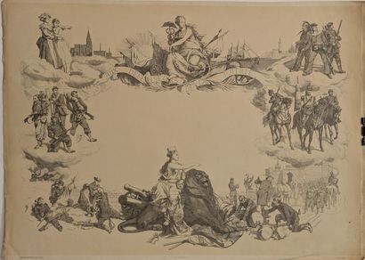 D'après Auguste-André LANCON (1836-1887)...