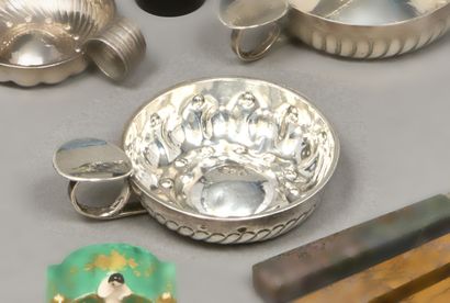 Silver wine taster (925), engraved with the...