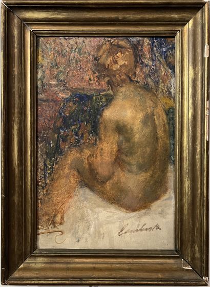 Joseph-Louis LAMBERTON (1867-1943) : NU DE...