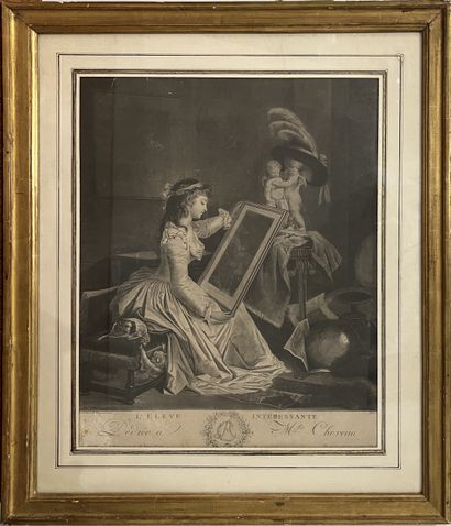 After Marguerite GERARD and Jean-Honoré FRAGONARD,...