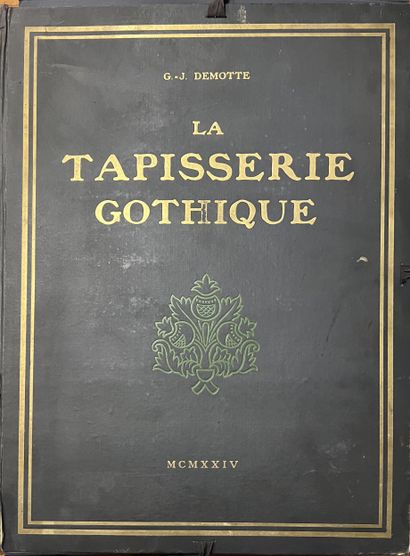 Large portfolio La Tapisserie Gothique by...
