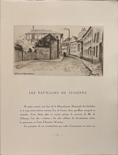 Volume in hardback, Aspects du Vieux Paris....