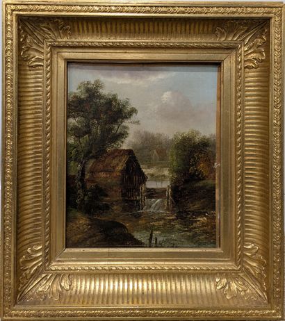 Charles Greville MORRIS (1861-1922) : PAYSAGE...