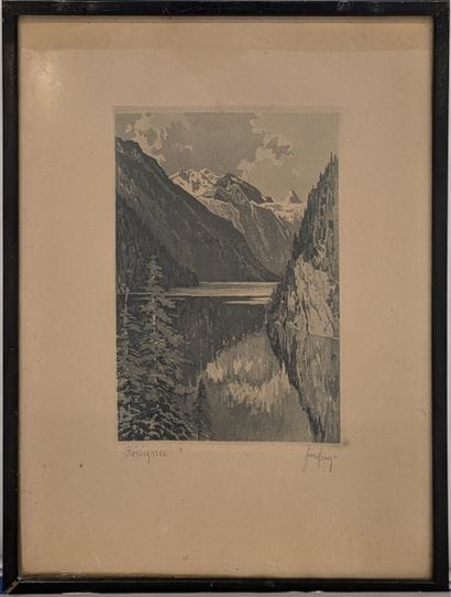 Ecole ALLEMANDE du début du XXe siècle :...