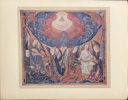 Large portfolio La Tapisserie Gothique by...