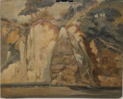 Ensemble : - Ecole MODERNE : BORD DE MER...