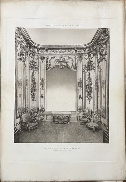 Two large portfolios from the Georges Hoentschel...