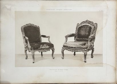 Two large portfolios from the Georges Hoentschel...