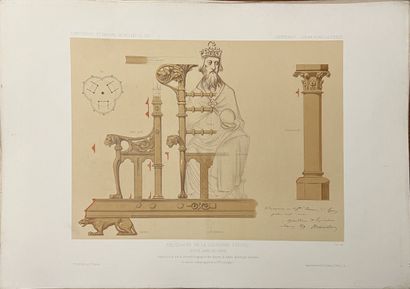 VIOLLET-LE-DUC (Eugène). Compositions and...