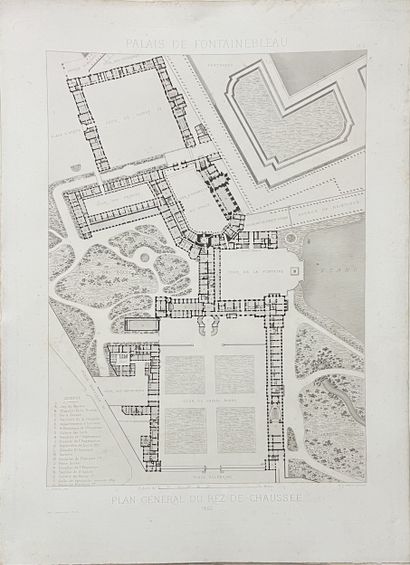 Important set of etched plates from : PFNOR...