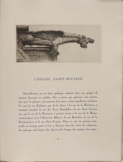 Volume in hardback, Aspects du Vieux Paris....