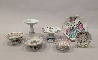 China, 19th and 20th century. Set of seven...