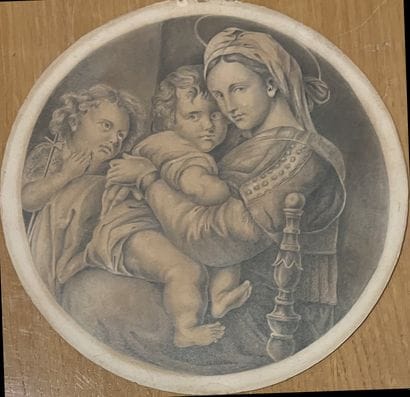 Ecole FRANCAISE du XIXe siècle, d'après RAPHAEL...