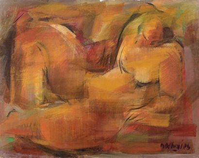Jacques DESHAIES (1941-2005)
NU. Huile sur...