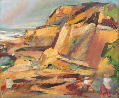 Jacques DESHAIES (1941-2005)
FALAISES A SAINTE...