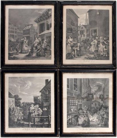D'après William HOGARTH (1697 -1764)
MORNING...