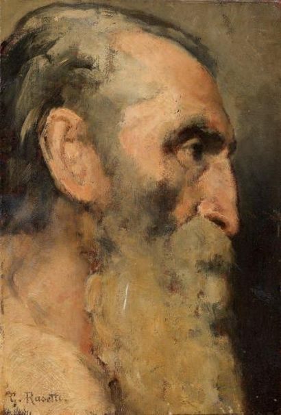Georges RASETTI (1851-1931, élève de BONNAT)
PORTRAIT...