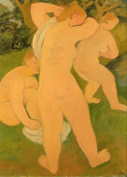 Maurice-Louis SAVIN (1894-1973)
NUS CHAMPETRES....
