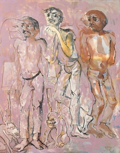 Donald FRIEND (1915-1989)
3 STUDIES IDIOT....
