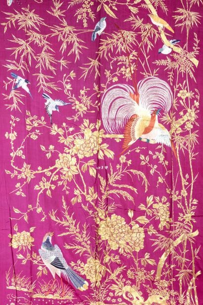 CHINA, Canton - 20th century. Set of two...