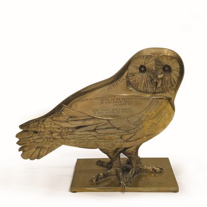 Pierre-Yves TREMOIS (1921-2020). CHOUETTE...