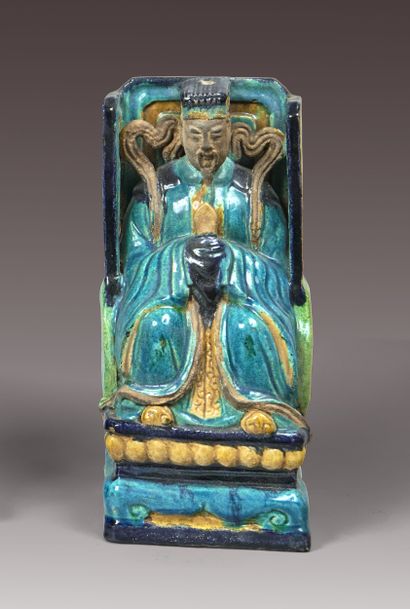 CHINE - Dynastie MING (1368-1644). Groupe...