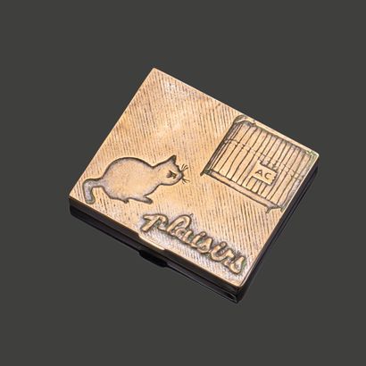 Line VAUTRIN (1913-1997): CHAT-CAGE-AC-PLAISIRS....