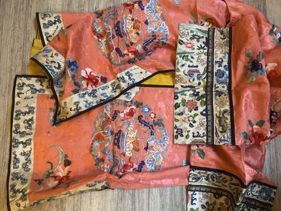 CHINA - Circa 1900. Set of four middle-opening...