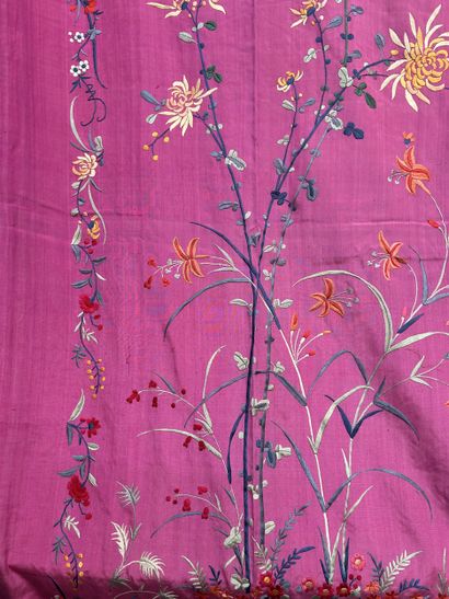 CHINA, Canton - 20th century. Set of two...