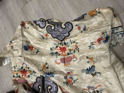 CHINA - Circa 1900. Set of three middle-opening...