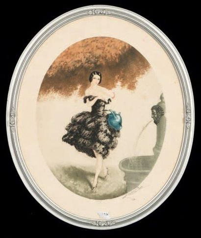 Charles NAILLOD (1876-1941)
«Porteuse d'eau»...