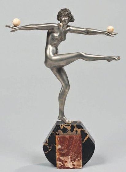 MARCEL BOURAINE (1886-1948)
«Danseuse nue»...