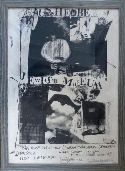 Robert Rauschenberg (1925-2008)
«Affiche...