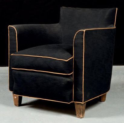 Jules LELEU (1883-1961)
Fauteuil à dossier...