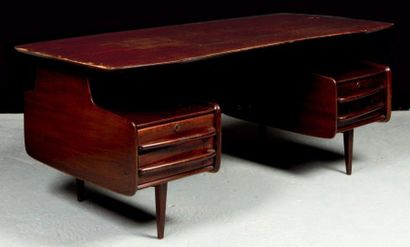 Jacques HAUVILLE (XXe)
Bureau double face...