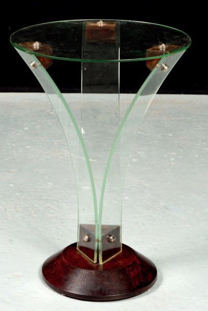 René COULON (1908-1997)
Table-guéridon constitué...