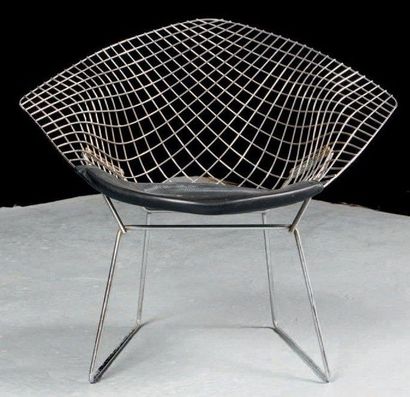 Harry BERTOÏA (1915-1978)
Fauteuil modèle...